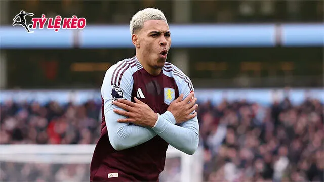 Morgan Rogers trong màu áo Aston Villa