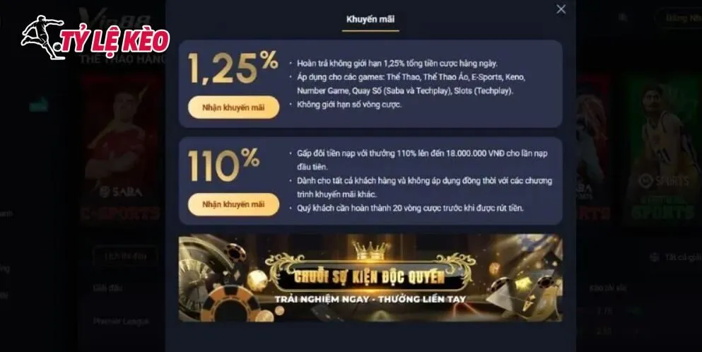 Khám phá các khuyến mãi VIN88 cực hấp dẫn.