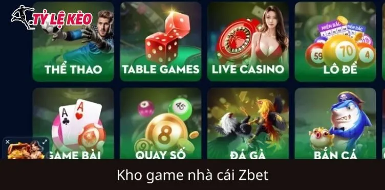 Hệ sinh thái phong phú của Zbet